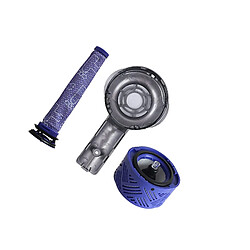 INF Kit d'accessoires pour aspirateur Dyson V6 : capot arrière du moteur, pré-filtres et post-filtres