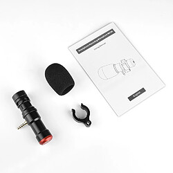 Universal MIC06 Mini Prise Smartphone Microphone 3.5mm TRRS Prise Smartphone Vidéo Enregistrement Live Chant | pas cher