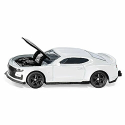 siku 1538, Chevrolet Camaro, Métal/plastique, Blanc, Capot ouvrle, Attelage de remorque pas cher