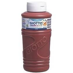 peinture pour doigts Giotto Marron 750 ml (6 Unités)