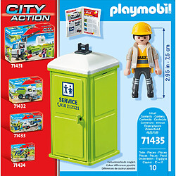 Playmobil® 71435 Toilettes mobiles vert