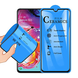 Wewoo Film de verre trempé céramique recouvert d'une colle pleine 2.5D pour Galaxy A70