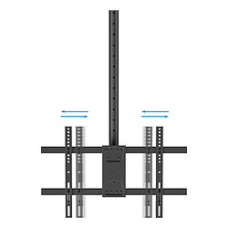 Support plafond pour TV TooQ LPCE2286TSLI-XL-B 43" 86" 100 kg