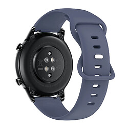 Avizar Bracelet pour Honor Magic Watch 2 42mm Silicone Souple Bleu