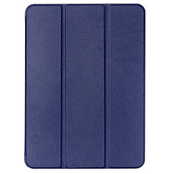 Wewoo Housse Étui bleu foncé pour Samsung Galaxy Tab S2 9.7 / T815 Custer Texture Horizontal Flip en cuir avec 3-pliage titulaire