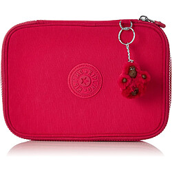 Kipling 100 Pens Trousse, 21 cm, 1,5 Litres, Rose (True Pink)