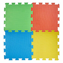 Avis Pincello Tapis Puzzle Multicouleur Feuille de Mousse (8 Unités)