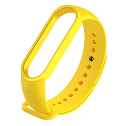 PHONECARE Bracelet Silicone Souple pour Xiaomi Mi Band 6 / Mi Smart Band 6 - jaune