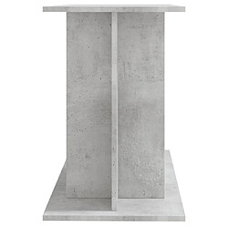 Acheter vidaXL Support pour aquarium gris béton 100x40x60 cm bois d'ingénierie