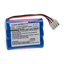 vhbw Batterie compatible avec Mindray BeneHeart R3, R3A, R3 EKG appareil médical (2600mAh, 11,1V, Li-ion)