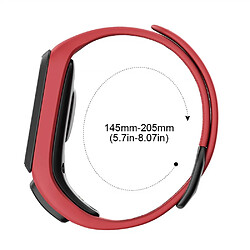 Acheter Bracelet en silicone souple rouge pour votre TomTom Sport Runner 2/3