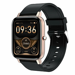 Chrono Montre Connectée, montre de fitness Cronus trackers d'activité avec moniteur de pression artérielle de fréquence cardiaque IP67 étanche Bluetooth Smartwatch 1.69 "grand écran montres intelligentes pour téléphones Android iOS hommes femmes(or)