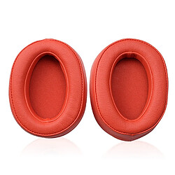 Wewoo Coussinets Mousse Étui de protection pour casque en éponge avec une paire Sony MDR-100ABN / WH-H900N rouge