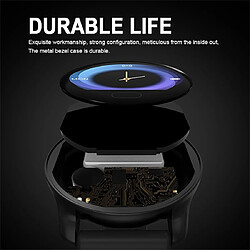 Avis Wewoo Bracelet connecté Smartwatch avec de montre en TPU K9 de 1,22 poucerappel d'appel / surveillance de la fréquence cardiaque / de la pression artérielle / du sommeil / de l'oxygène dans le sang noir