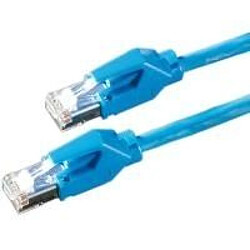 Kerpen E5-70 S/F - Patch-Kabel - RJ-45 (M) bis RJ-45 (M) - 7 m - Paare in Metallfolie (PiMf) - CAT 6 - halogenfrei - Blau