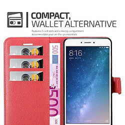 Avis Cadorabo Coque Xiaomi Mi MAX 2 Etui en Rouge