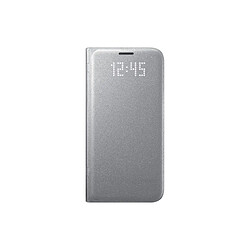 Samsung LED View Cover pour Galaxy S7 - Argent Etui à rabat Argent pour Samsung Galaxy S7