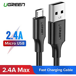 UGreen USB-A - microUSB 0.2 m Noir (60134)