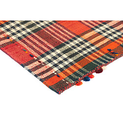 Vidal Tapis de laine 216x155 rouge Jajim pas cher