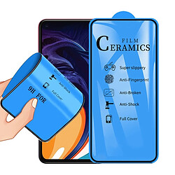 Wewoo Film de verre trempé de céramique à pleine couverture de colle 2.5D pour Galaxy A60 / M40