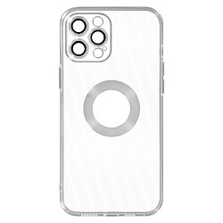 Avizar Coque iPhone 12 Pro Silicone Gel Souple Caméra Couvert Transparent