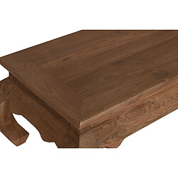 Avis Pegane Table basse, table de salon en bois recyclé coloris naturel - longueur 100 x profondeur 60 x Hauteur 42 cm