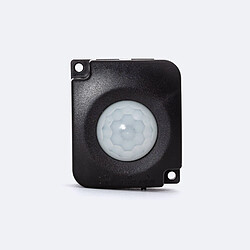 Ledkia Détecteur de Mouvement PIR 120º pour Ruban LED 12/24V DC Connecteur Jack Noir