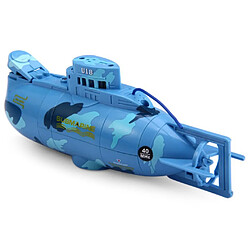 Avis Universal Création de sous-marins bateaux rapides bateaux télécommandés dans l'eau modèles de simulation de sous-marins jouets électriques jouets cadeaux pour les enfants adultes | RC Submarine(Bleu)