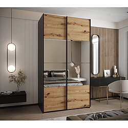 Abiks Meble Armoire à portes battantes Lux 4 245,5/140/64 2 portes