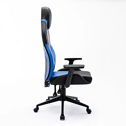 EGLI Chaise de jeu ergonomique en similicuir de sport réglable Portimao Sky pas cher