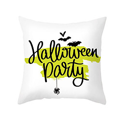 P109 4pcs 45 * 45cm Halloween Pattern Pattern Hug Taie d'oreiller Hôtel de vacances Maison de vacances Taie d'oreiller Sofa Coussin Coussin