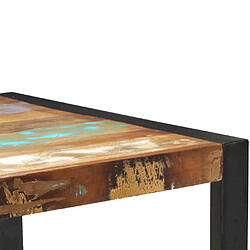 Avis vidaXL Table console 110x35x76 cm Bois de récupération massif