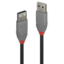 Lindy 36690 câble USB 0,2 m USB 2.0 USB A Noir