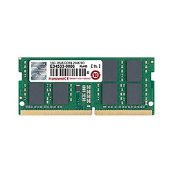 Transcend 16Go DDR4 2666Mhz SO-DIMM 2Rx8 16Go DDR4 2666Mhz SO-DIMM 2Rx8 1Gx8 CL19 1.2V