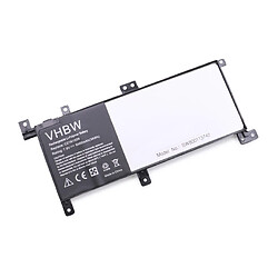 vhbw batterie compatible avec Asus K556UQ-XX348T, K556UQ-XX557T, K556UQ-XX688D, K556UR-DM181T laptop (5000mAh, 7,6V, Li-Polymère, noir)