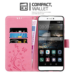 Avis Cadorabo Coque Huawei P8 Etui en Rose