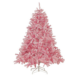 Beliani Sapin de Noël FARNHAM 180 cm Rose