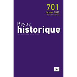 Revue historique, n° 701