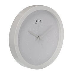 Horloge Murale Alexandra House Living Blanc Acrylique Plastique Mappemonde 30 x 4 x 30 cm