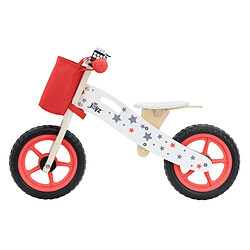 Vélo d'exercice pour enfants à partir de 2 ans 85x54 cm rouge en bois Joyz