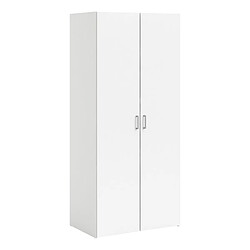 But Armoire 2 portes L.78 cm SPACE blanc