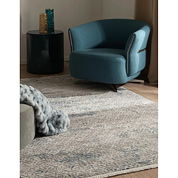 Hadorn Tapis 185x125 Bleu Davos Fusion