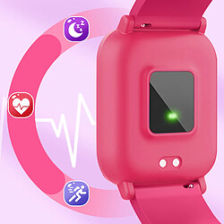 Avis Maxlife Montre Connectée pour Enfants Suivi Santé Contrôle Musique Bluetooth Fuchsia