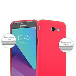 Avis Cadorabo Coque Samsung Galaxy J3 2017 US Version Etui en Rouge