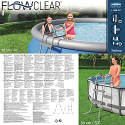 Acheter Bestway Échelle de piscine à 2 marches Flowclear 84 cm