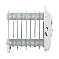 Acheter Radiateur à Huile, 1000W, 9 Éléments, Régulateur Température, Faible Cnsommation, 1000, Blanc, Mesko, MS 7805