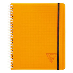 Clairefontaine Carnet spirale Proactiv'book Linicolor format 16 x 21 cm - petits carreaux - Lot de 5