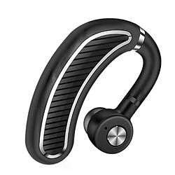 Écouteur Bluetooth professionnel anti-transpiration sans fil V4 1, oreillettes avec micro à réduction de bruit, noir