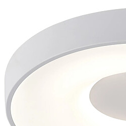 Avis Inspired Coin Rond Plafond 80W LED Avec Télécommande 2700K-5000K, 3900lm, Blanc, 3 ans de Garantie