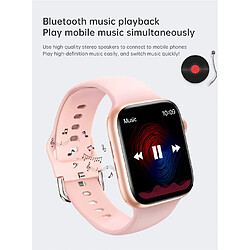 Universal 1.72 pouces Bluetooth Appelé Bracelet Fitness Smartwatch Hommes Femmes Smartwatch (Rose)